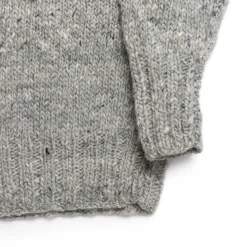 Chamula Turtleneck Pullover Pearl Grey