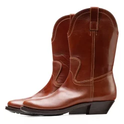 Clinch by Brass Tokyo Clinch Cowboy Boots Horsehide Brown