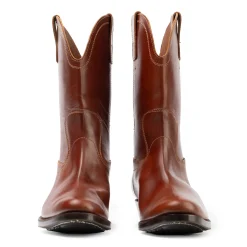 Clinch by Brass Tokyo Clinch Cowboy Boots Horsehide Brown