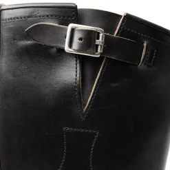 Clinch by Brass Tokyo Clinch Engineer Boots CN Soft-toe Last OD Black Horsebutt