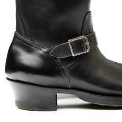 Clinch by Brass Tokyo Clinch Engineer Boots CN Soft-toe Last OD Black Horsebutt