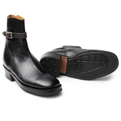 Clinch by Brass Tokyo Clinch Jodhpur Boots Black Horsebutt CN