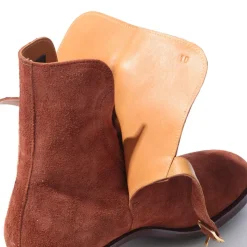 Clinch by Brass Tokyo x Allevol Clinch x Allevol Jodhpur Boots Shinki Horsehide Suede Brown