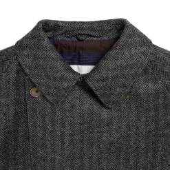 Coherence FouFou II Chevron Tweed Jersey Grey