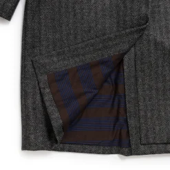 Coherence FouFou II Chevron Tweed Jersey Grey