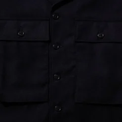 Coherence Vernon-D Rover Wool Twill D.Blue