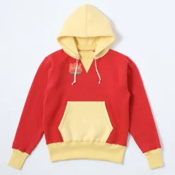 Cushman Lot. 26349 After Hood Parka Red x Mustard