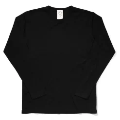 Eiji Long Sleeve Tee Black