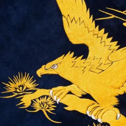 Fine Creek Leather Norfolk Suede Suka Jacket Navy