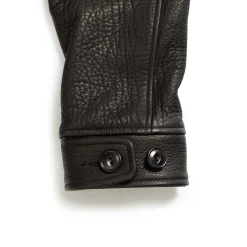 Fine Creek Leather s 'Joseph' Deerskin Leather Jacket Black