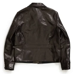 Fine Creek Leather s 'Top Field' Horsehide Leather Jacket Black