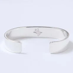 First Arrow's 12 mm Plain Bangle 18K BR-001