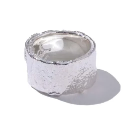 First Arrow's Barerock Ring w/Turquoise (L) (R-040)