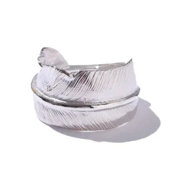 First Arrow's Feather Ring L R-015