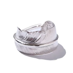First Arrow's Feather Ring L R-015