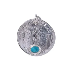 First Arrow's Hawaii Dollar Metal w/Turquoise (P-353)
