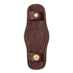 First Arrow's K18 Watch Belt Brown Leather