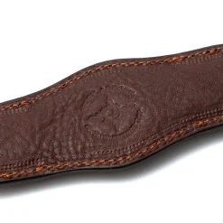 First Arrow's K18 Watch Belt Brown Leather