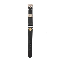 First Arrow's K18 Watch Strap Black Leather