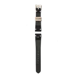 First Arrow's K18 Watch Strap Black Leather