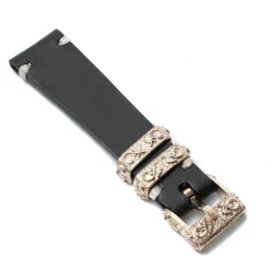 First Arrow's K18 Watch Strap Black Leather