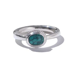 First Arrow's Loop Ring w/Turquoise (R-030)