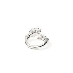 First Arrow's Silver Fur Store Rolling Ring R-063