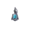 First Arrow's Thunderbird Pendant w/Turquoise (P-445)