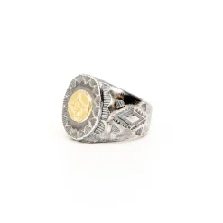 First Arrow's VFSW stamp ring with K18 R-131