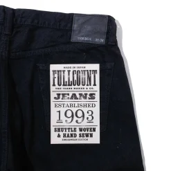 Full Count 1108 Jean Black x Black