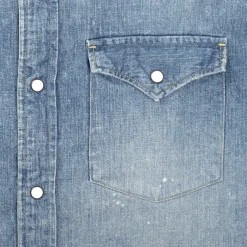 Full Count 4894HW Denim Western Shirt