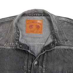 Full Count Type 1 Denim Jacket Dartford Black