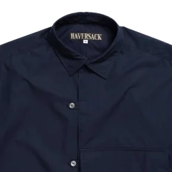 Haversack Bio Downproofness Shirt Navy