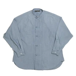 Haversack China Button Shirt Indigo
