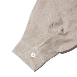 Haversack Linen Dungaree Pullover Shirt Beige