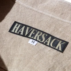 Haversack Linen Dungaree Pullover Shirt Beige
