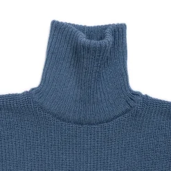 Heimat Signal Stripes Sweater Seashell/Ink/Trail Blue