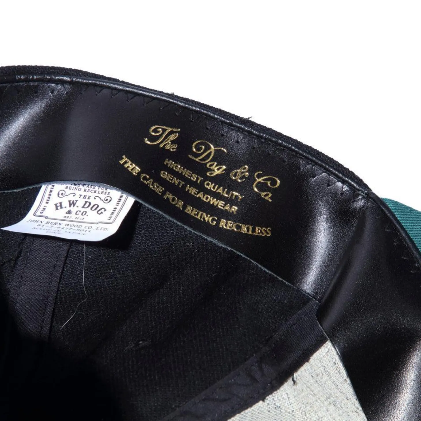 H.W. Dog Baseball Cap Black