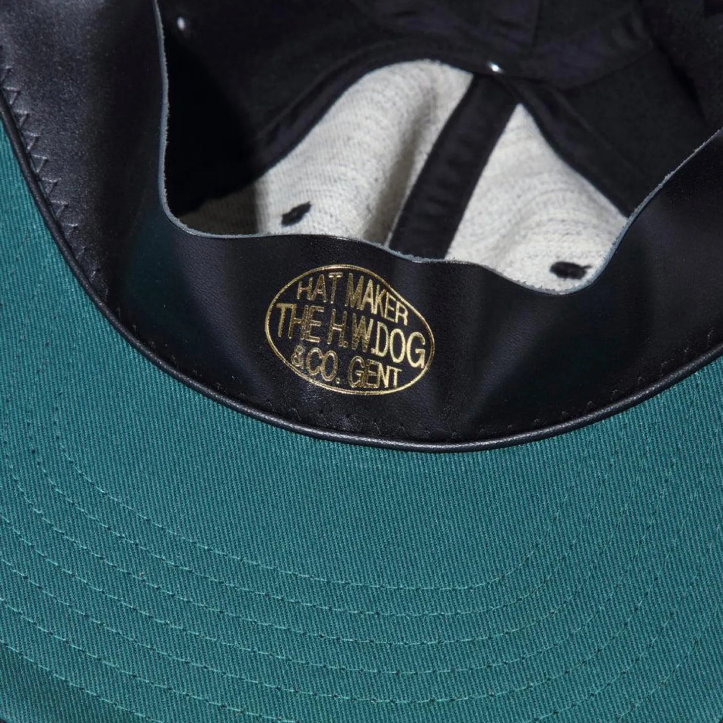 H.W. Dog Baseball Cap Black