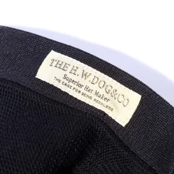 H.W. Dog Cotton Club Basic Beret Black