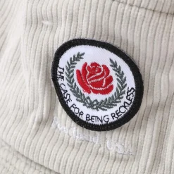 H.W. Dog Rose Bucket Hat Black Ivory