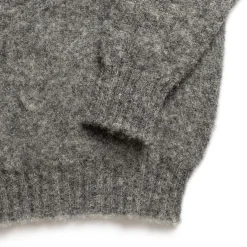 Jamieson's Of Shetland Jamieson's For Clutch Cafe Brushed Shetland Sweater Heron