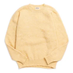 Jamieson's Of Shetland Jamieson's For Clutch Cafe Brushed Shetland Sweater Buttermilk