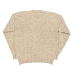 Jamieson's Of Shetland Jamieson's For Clutch Cafe Brushed Shetland Sweater Mooskit White