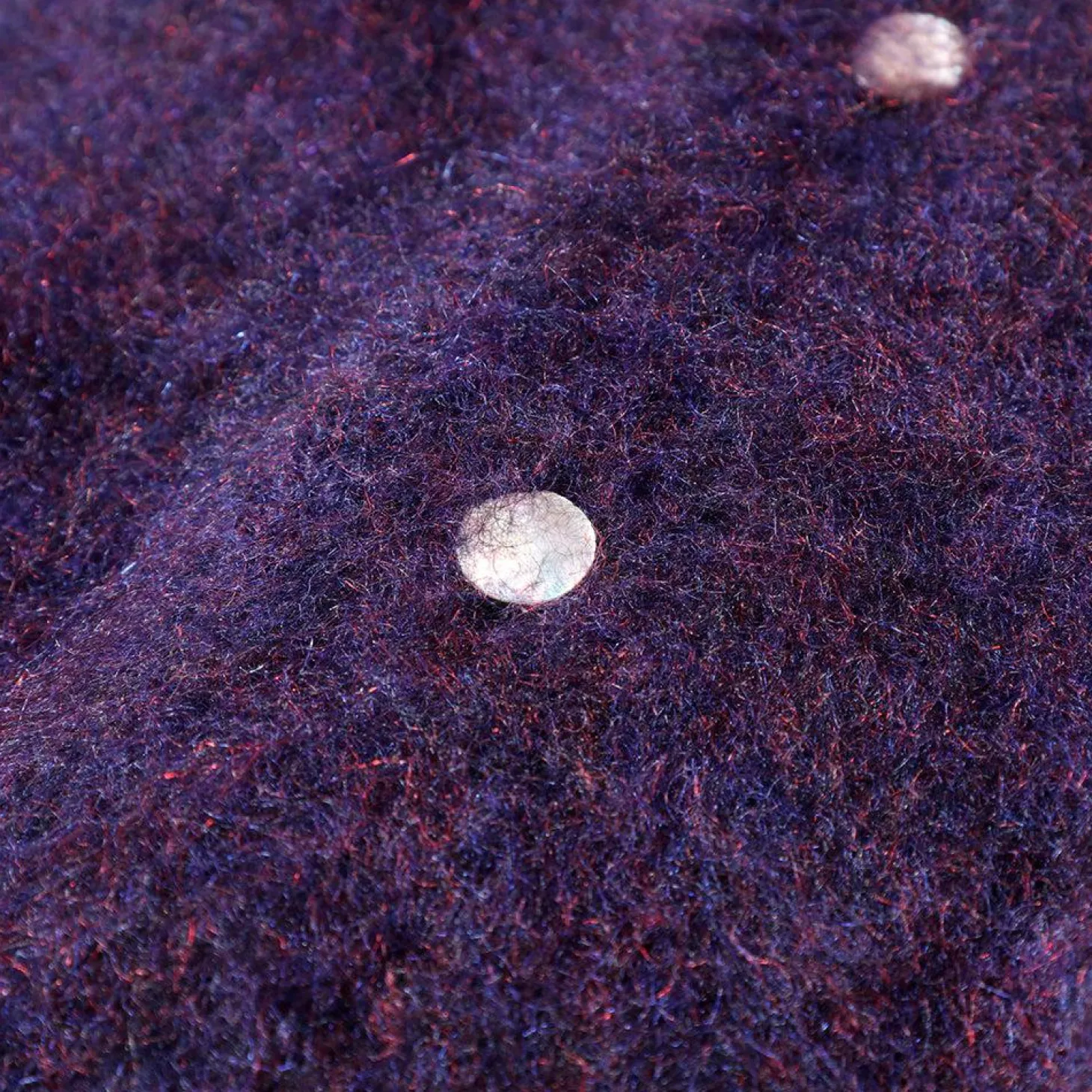 Jelado 'Cobain' Mohair Cardigan Purple