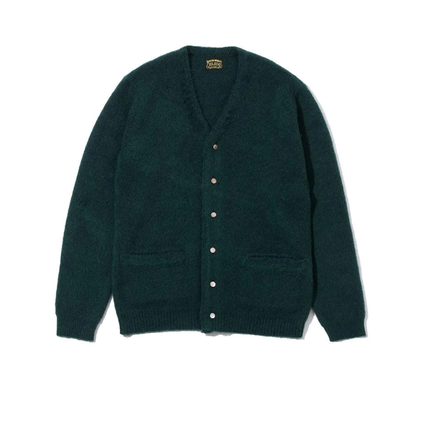Jelado 'Cobain' Mohair Cardigan Grass Green