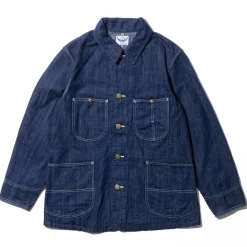 Jelado 491J Denim Coverall Jacket Indigo