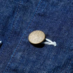 Jelado 491J Denim Coverall Jacket Indigo