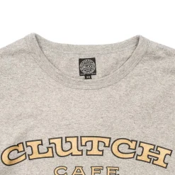 Jelado Official Clutch Cafe Logo Tee Salt and Pepper