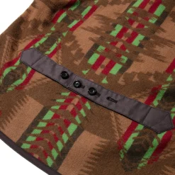 Jelado Shawl Collar Blanket Gown Camel